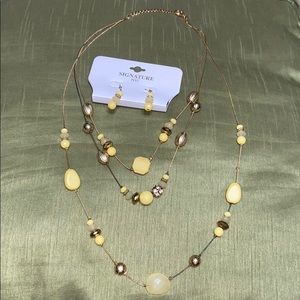 Signature NYC Necklace & Earrings